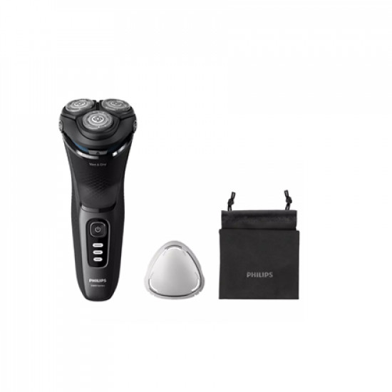 Shaver | S3244/12 | Operating time (max) 60 min | Wet & Dry | Lithium Ion | Black