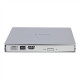 Gembird | External USB DVD Drive | DVD-USB-02-SV | Interface USB 2.0 | DVD RW ( R DL) / DVD-RAM | CD read speed 24 x | CD write speed 24 x | Silver