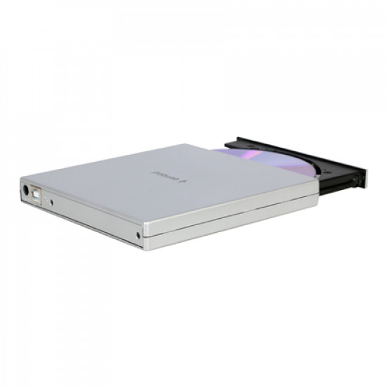 Gembird | External USB DVD Drive | DVD-USB-02-SV | Interface USB 2.0 | DVD RW ( R DL) / DVD-RAM | CD read speed 24 x | CD write speed 24 x | Silver