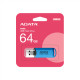 ADATA | USB Flash Drive | C906 | 64 GB | USB 2.0 | Blue