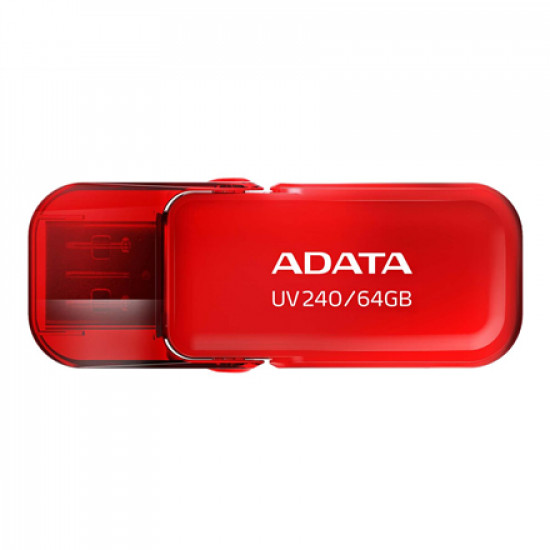 ADATA | USB Flash Drive | UV240 | 64 GB | USB 2.0 | Red