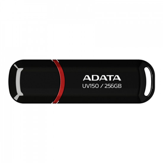 ADATA | USB Flash Drive | UV150 | 256 GB | USB 3.2 Gen1 | Black