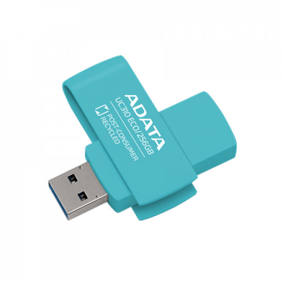 ADATA | USB Flash Drive | UC310 ECO | 256 GB | USB 3.2 Gen1 | Green