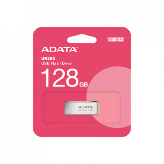 ADATA | USB Flash Drive | UR350 | 128 GB | USB 3.2 Gen1 | Brown