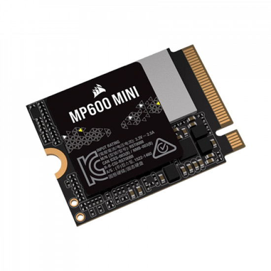 Corsair | SSD | MP600 MINI | 1000 GB | SSD form factor M.2 2230 | SSD interface PCIe Gen 4 4 | Read speed 4800 MB/s | Write speed 4800 MB/s