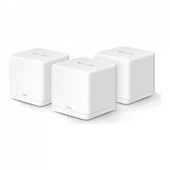 Mercusys | AX1500 Whole Home Mesh WiFi 6 System | Halo H60X (3-pack) | 802.11ax | 10/100/1000 Mbit/s | Ethernet LAN (RJ-45) ports 1 | Mesh Support Yes | MU-MiMO Yes | No mobile broadband