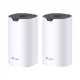 TP-LINK | AC1900 Whole Home Mesh Wi-Fi System | Deco S7 (2-pack) | 802.11ac | 10/100/1000 Mbit/s | Ethernet LAN (RJ-45) ports 1 | Mesh Support Yes | MU-MiMO Yes | No mobile broadband | Antenna type Internal