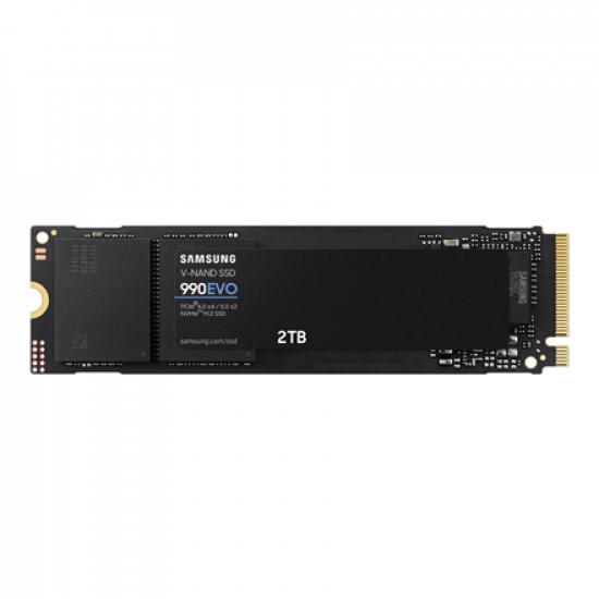 Samsung | 990 EVO | 2000 GB | SSD form factor M.2 2280 | SSD interface NVMe | Read speed 5000 MB/s | Write speed 4200 MB/s