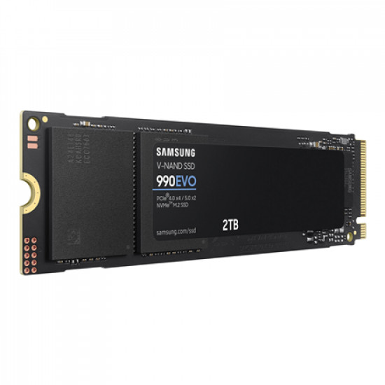 Samsung | 990 EVO | 2000 GB | SSD form factor M.2 2280 | SSD interface NVMe | Read speed 5000 MB/s | Write speed 4200 MB/s