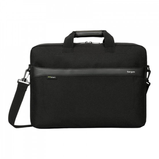 Targus | GeoLite EcoSmart Essential Laptop Case | TBS576GL | Slipcase | Black | Shoulder strap