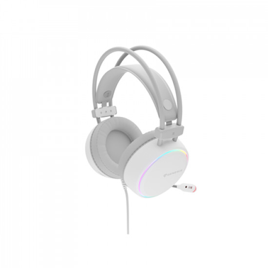 Genesis | On-Ear Gaming Headset | Neon 613 | Built-in microphone | 3.5 mm, USB Type-A | White