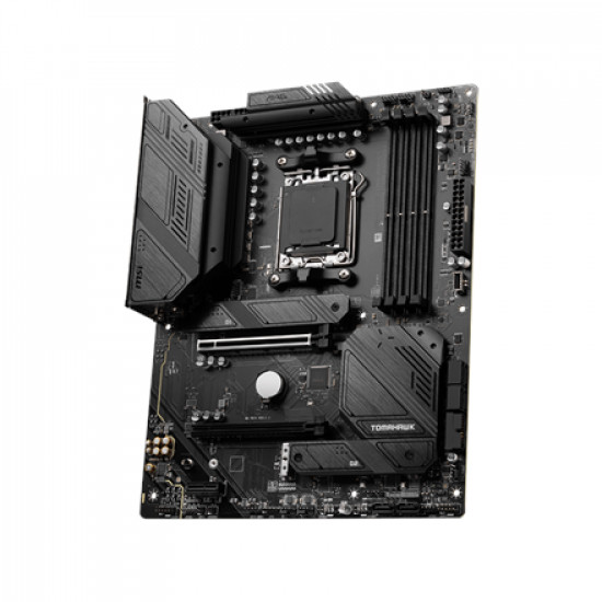 MSI | MAG B650 TOMAHAWK WIFI | Processor family AMD | Processor socket AM5 | DDR5 DIMM | Memory slots 4 | Supported hard disk drive interfaces SATA, M.2 | Number of SATA connectors 6 | Chipset AMD B650 | ATX