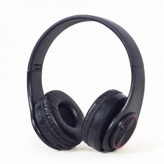 Gembird | BHP-LED-01 | Stereo Headset with LED Light Effects | Bluetooth | On-Ear | Wireless | Black