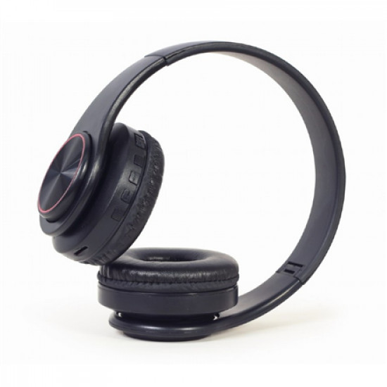 Gembird | BHP-LED-01 | Stereo Headset with LED Light Effects | Bluetooth | On-Ear | Wireless | Black