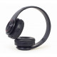 Gembird | BHP-LED-01 | Stereo Headset with LED Light Effects | Bluetooth | On-Ear | Wireless | Black