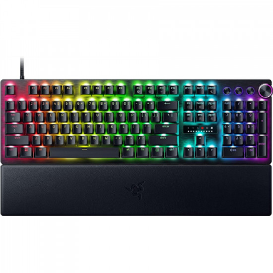 Razer | Gaming Keyboard | Huntsman V3 Pro | Gaming Keyboard | Wired | Nordic | Black | Analog Optical