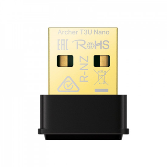 TP-LINK | Archer T3U Nano | AC1300 Nano Wireless MU-MIMO USB Adapter | Wireless