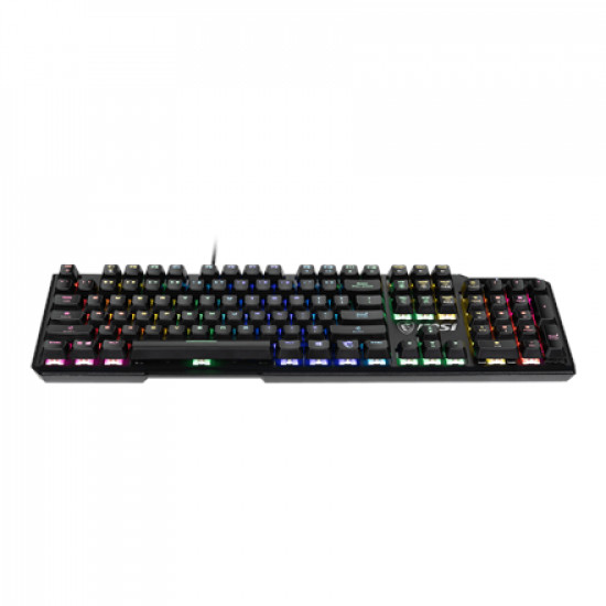 MSI | VIGOR GK41 LR | Gaming keyboard | Wired | US | Black