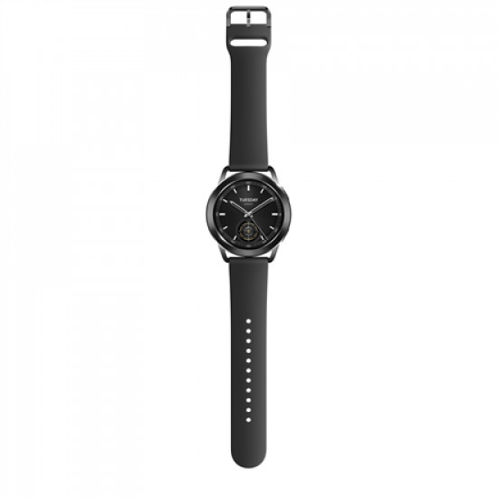 Watch S3 | Smart watch | AMOLED | 1.43” | Waterproof | Black