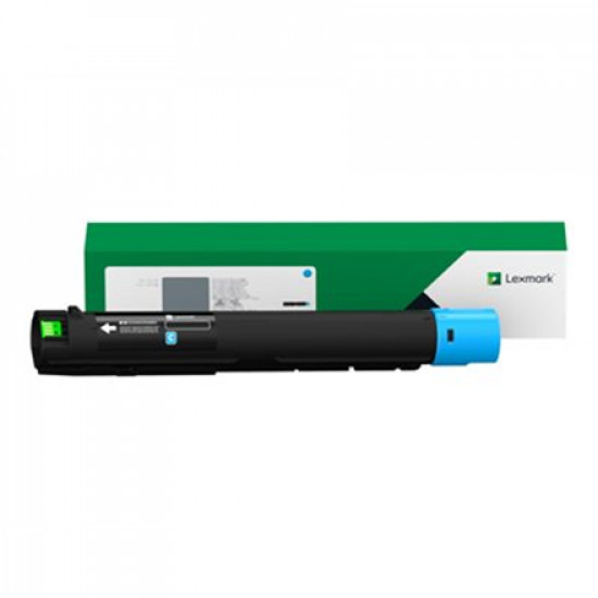 Lexmark CX930, 931 Cyan 16.5K Toner Cartridge