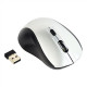 Gembird | Optical Mouse | MUSW-4B-02-BS | Wireless | USB | Black/silver