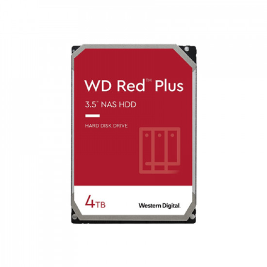 Western Digital | Hard Drive | Red WD40EFPX | 5400 RPM | 4000 GB | MB