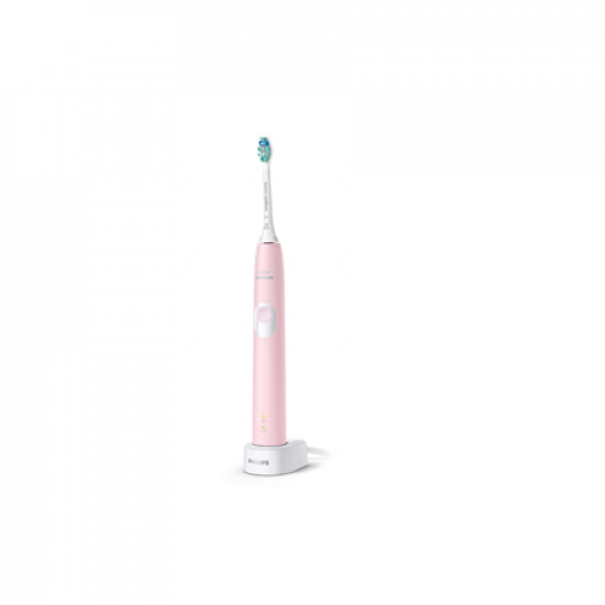 Philips | HX6806/04 | Sonic ProtectiveClean 4300 Electric Toothbrush | Rechargeable | For adults | Number of brush heads included 1 | Number of teeth brushing modes 1 | Pink