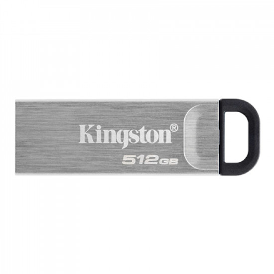 Kingston | USB Flash Drive | DataTraveler Kyson | 512 GB | Type-A USB 3.2 Gen 1 | Silver