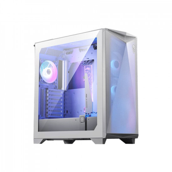 MSI PC Case MPG GUNGNIR 300R AIRFLOW WHITE Side window White Mid-Tower Power supply included No