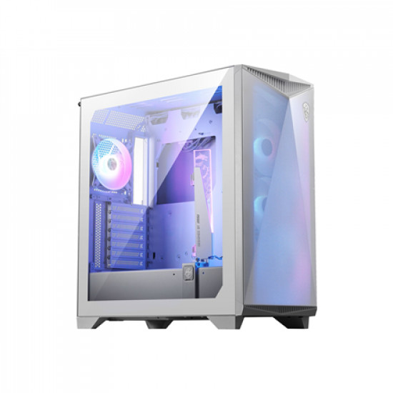 MSI PC Case MPG GUNGNIR 300R AIRFLOW WHITE Side window White Mid-Tower Power supply included No