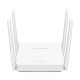 Mercusys | AC1200 Wireless Dual Band Router | AC10 | 802.11ac | 300+867 Mbit/s | 10/100 Mbit/s | Ethernet LAN (RJ-45) ports 2 | Mesh Support No | MU-MiMO Yes | No mobile broadband | Antenna type 4xFixed | No