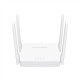 Mercusys | AC1200 Wireless Dual Band Router | AC10 | 802.11ac | 300+867 Mbit/s | 10/100 Mbit/s | Ethernet LAN (RJ-45) ports 2 | Mesh Support No | MU-MiMO Yes | No mobile broadband | Antenna type 4xFixed | No