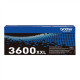 Brother TN-3600XXL Genuine Super High Yield Toner Cartridge, Black