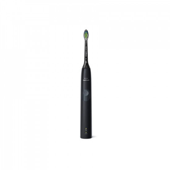 Philips Electric Toothbrush with Pressure Sensor HX6800/44 Sonicare ProtectiveClean 4300 Rechargeable For adults Black/Grey Number of brush heads included 1 Number of teeth brushing modes 1 Sonic technology