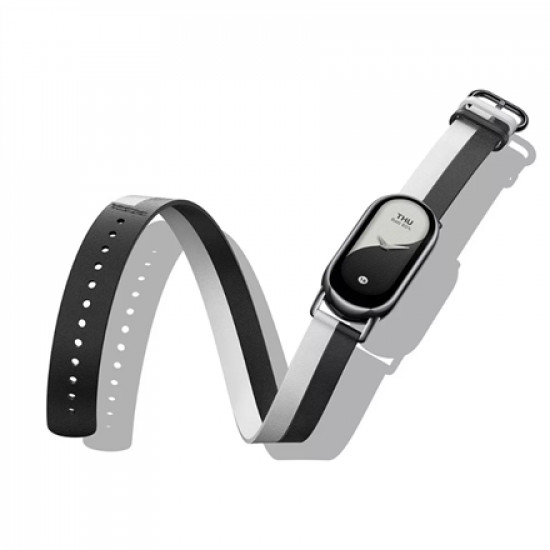 Xiaomi | Smart Band 8 Double | Black/White | PU coated leather