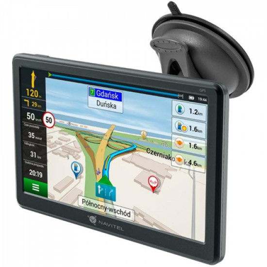 Navitel | GPS Navigator With a Magnetic Mount | E707 Magnetic | 800 x 480 | GPS (satellite) | Maps included