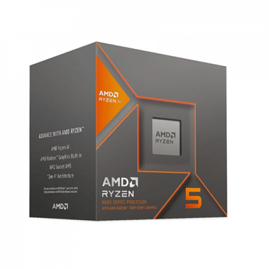 AMD Ryzen 5 8600G | AM5 | Processor threads 12 | AMD | Processor cores 6