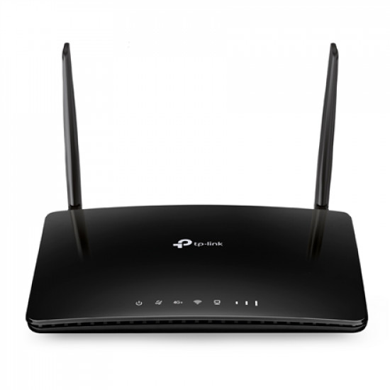 TP-LINK | Wireless Dual Band Gigabit Router | Archer MR500 | 802.11ac | 867 Mbit/s | 10/100/1000 Mbit/s | Ethernet LAN (RJ-45) ports 4 | Mesh Support Yes | MU-MiMO Yes | 4G + | Antenna type External antenna x 2 | 24 month(s)