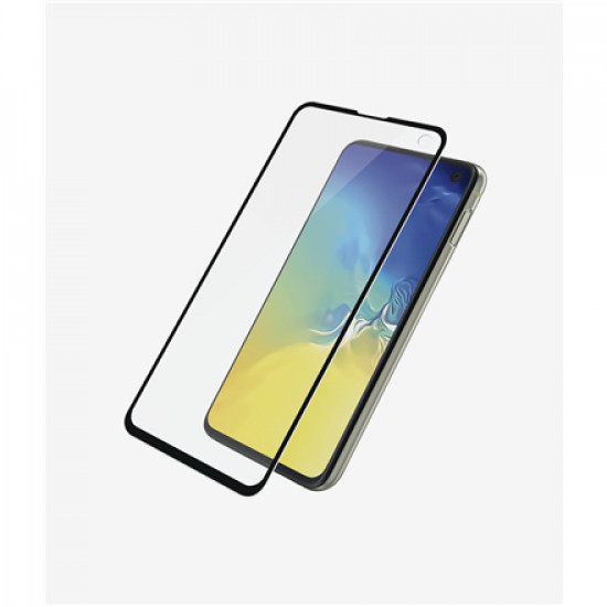 PanzerGlass | Samsung | Galaxy S10e | Glass | Black | Rounded edges 100% touch preservation | Case Friendly