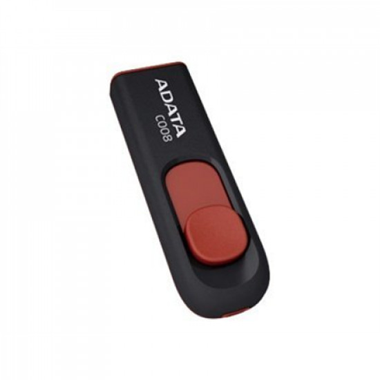 ADATA | C008 | 64 GB | USB 2.0 | Black/Red