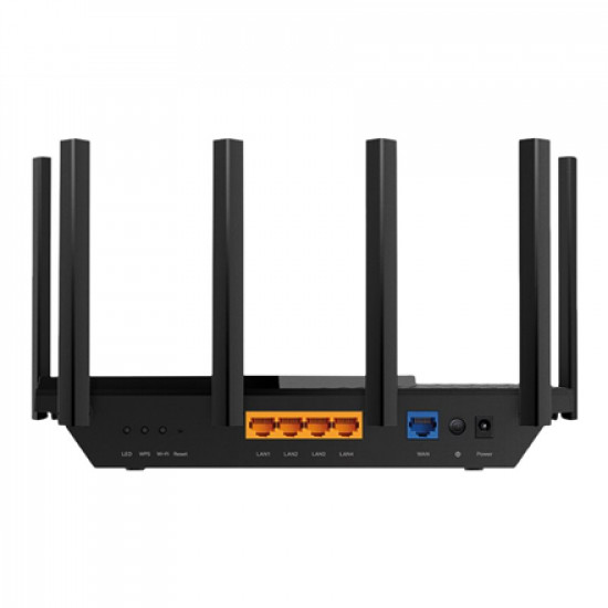 AXE5400 Tri-Band Gigabit Wi-Fi 6E Router | Archer AXE75 | 802.11ax | 10/100/1000 Mbit/s | Ethernet LAN (RJ-45) ports 4 | Mesh Support Yes | MU-MiMO No | No mobile broadband | Antenna type External | 1