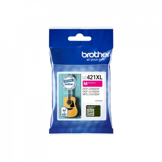 Brother LC421XLM Ink Cartridge, Magenta | Brother