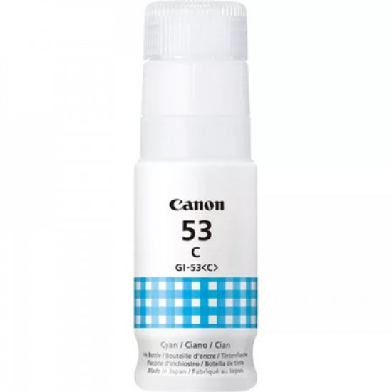 Canon GI-53C Cyan Ink Bottle | Canon GI-53C | Ink refill | Cyan