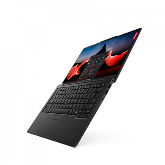 Lenovo | ThinkPad X1 Carbon | Black | 14  | IPS | WUXGA | 1920 x 1200 pixels | Anti-glare | Intel Core U7 | 155U | 16 GB | LPDDR5x | Solid-state drive capacity 512 GB | Intel Graphics | Windows 11 Pro | 802.11ax | Bluetooth version 5.3 | LTE Upgradable | Keyboard language English | Keyboard backlit | Warranty 36 month(s) | Battery warranty 12 month(s)