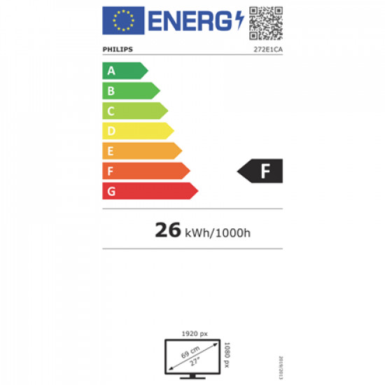 Philips | Curved | 272E1CA/00 | 27 