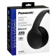 Panasonic | RB-M500BE-K | Deep Bass Wireless Headphones | Wireless | Over-ear | Microphone | Wireless | Black