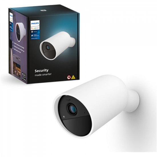 Philips Hue | Secure Battery Camera | Bullet | IP65 | White