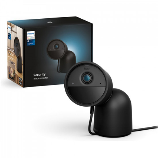 Philips Hue | Secure Wired Desktop Camera | Bullet | IP65 | Black