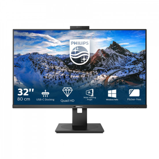 Philips | LCD monitor with USB-C Dock | 326P1H/00 | 31.5 