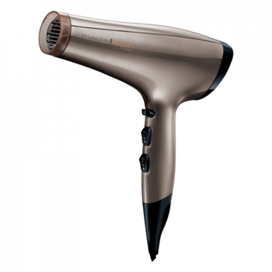 Remington | Hair Dryer | AC8002 | 2200 W | Number of temperature settings 3 | Ionic function | Diffuser nozzle | Brown/Black